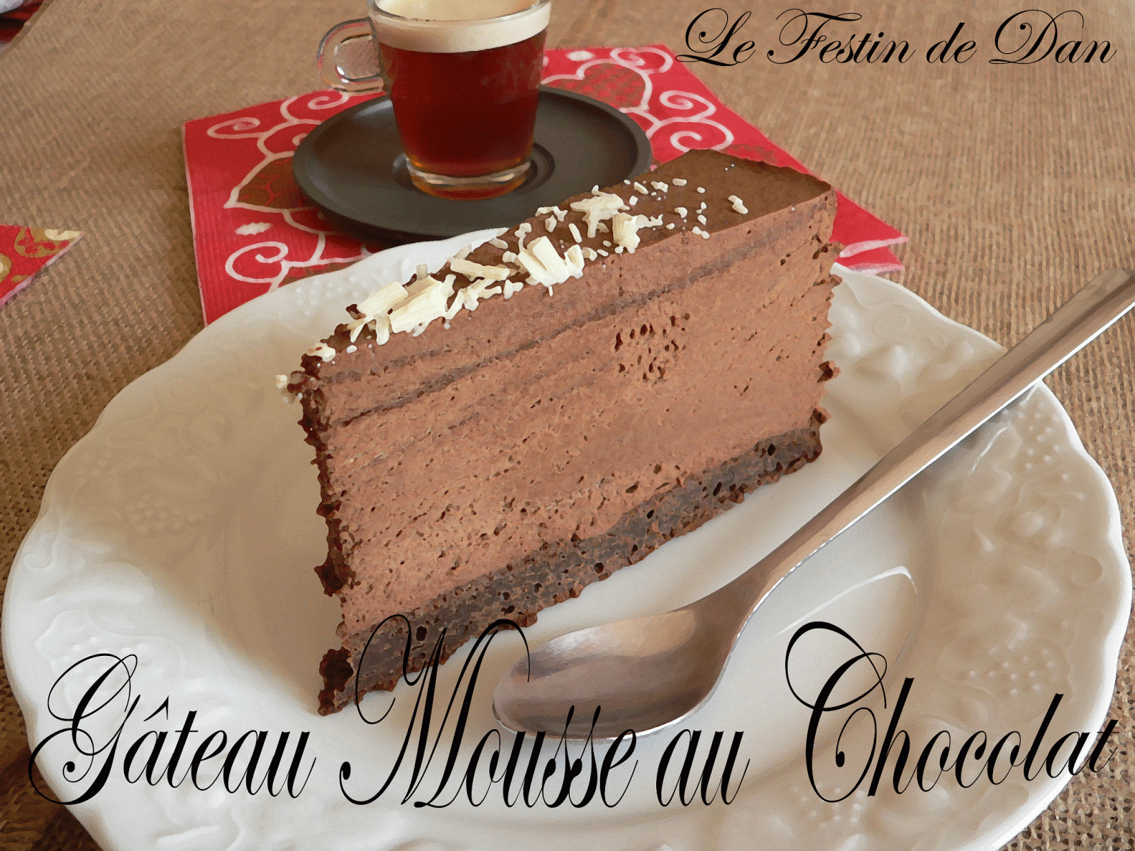 Anniversaire24 Gateau Anniversaire Mousse Chocolat