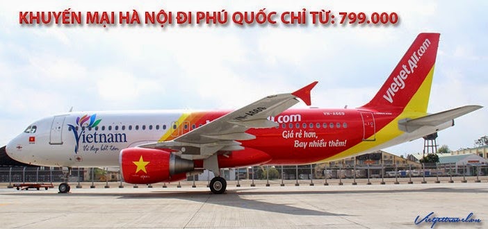 vé máy bay đi Phú Quốc giá rẻ