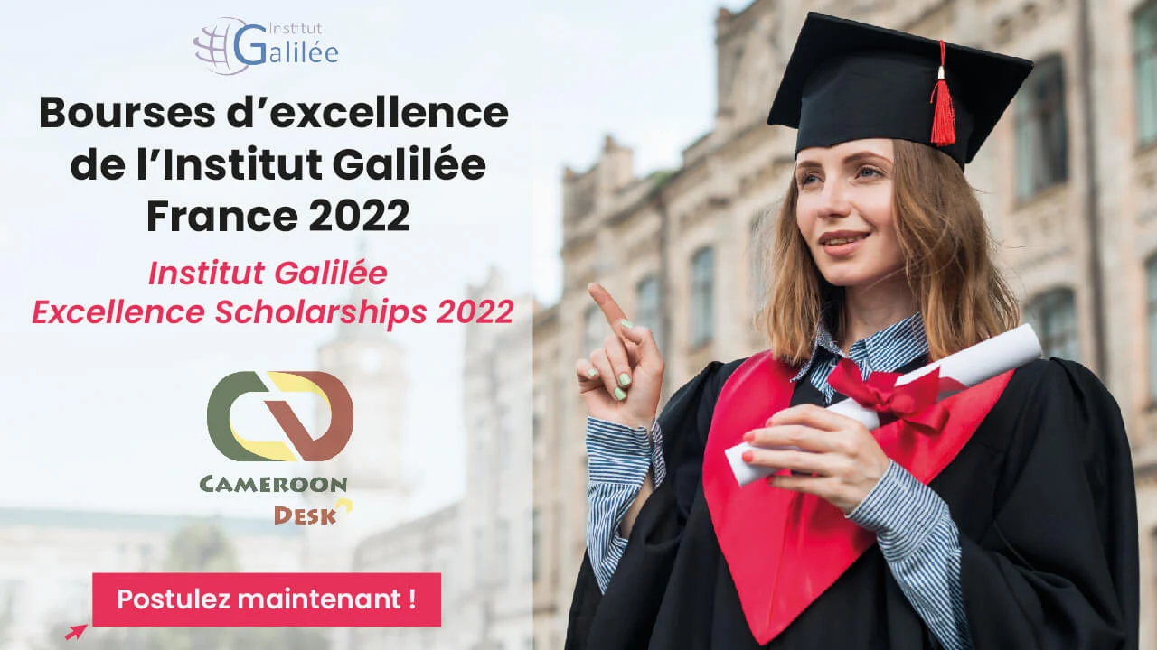 Bourses d’excellence de l'Institut Galilée France 2022-2023