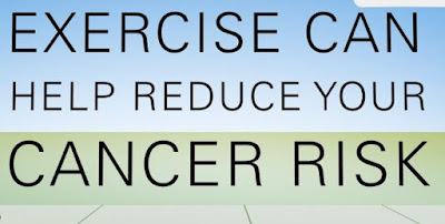 Exercise is also suspected of reduced cancer, In the study of evidence