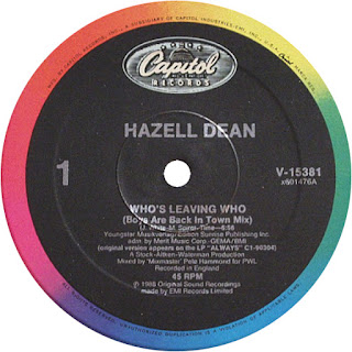 Who's Leaving Who (Boys Are Back In Town Mix) - Hazell Dean