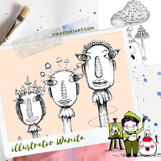 7  ILLUSTRATOR WANITA INDONESIA