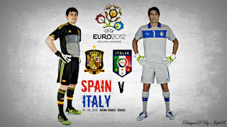 Hasil Skor Spanyol Vs Italia Euro 2012