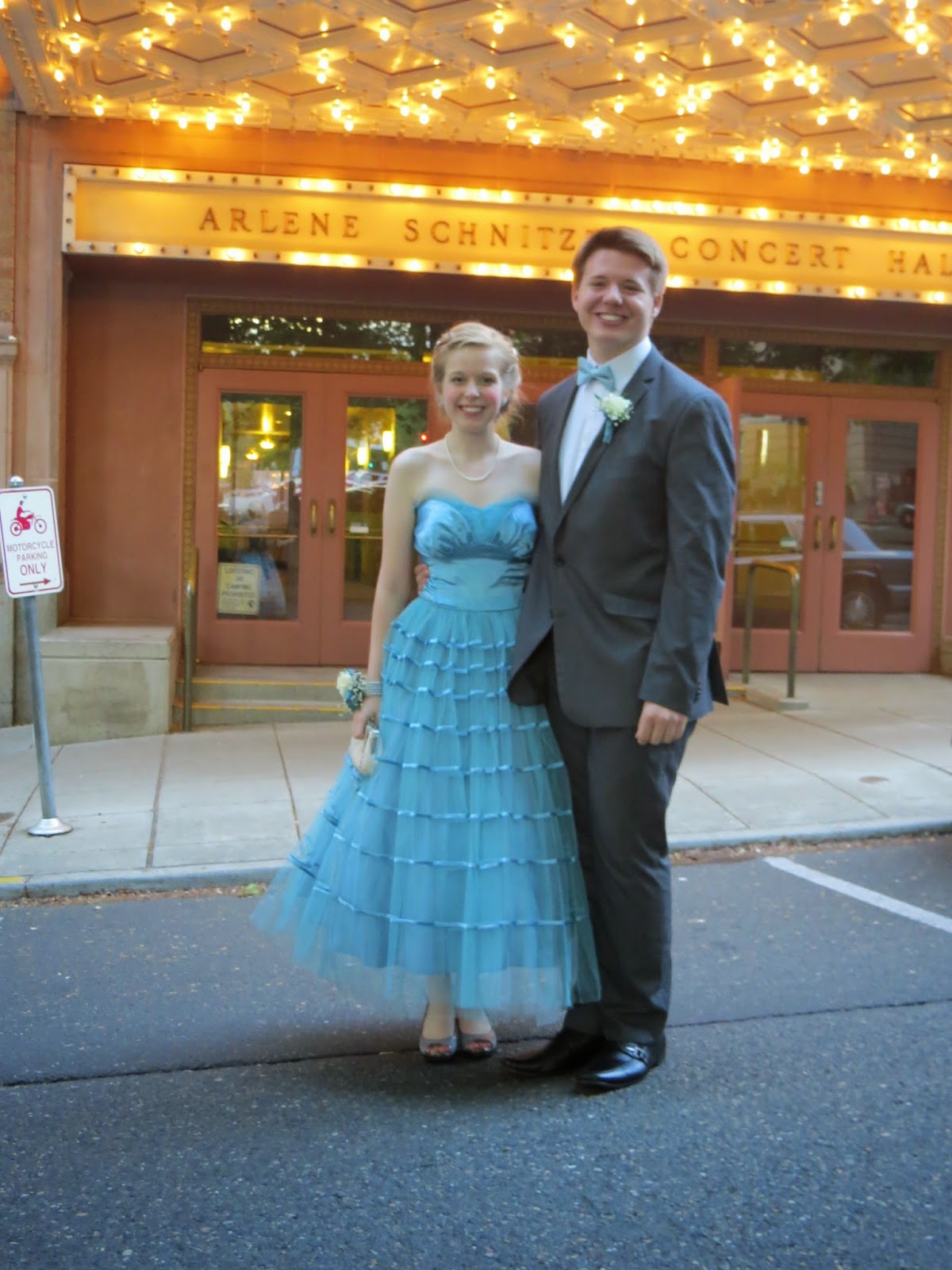  Prom  2014 Annie wears a 1950 s prom  dress  from Xtabay to 