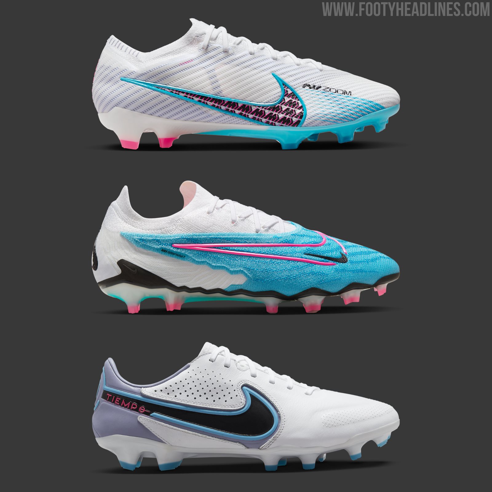 Met pensioen gaan Hoe dan ook evenwicht Nike 2023 'Blast' Boots Pack Released - First 2023 On-Pitch Boots - Tiempo  Postponed Due to Manufacturing Problems - Footy Headlines