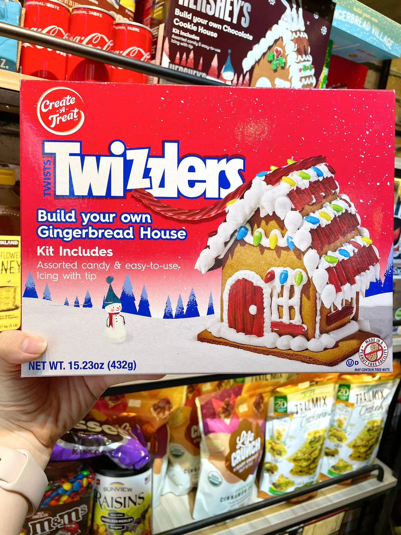 Bánh Cookies Kit Create A Treat Twizzlers Gingerbread House