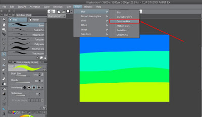 Tutorial Menggunakan Gaussian Blur di CSP Untuk Pemula