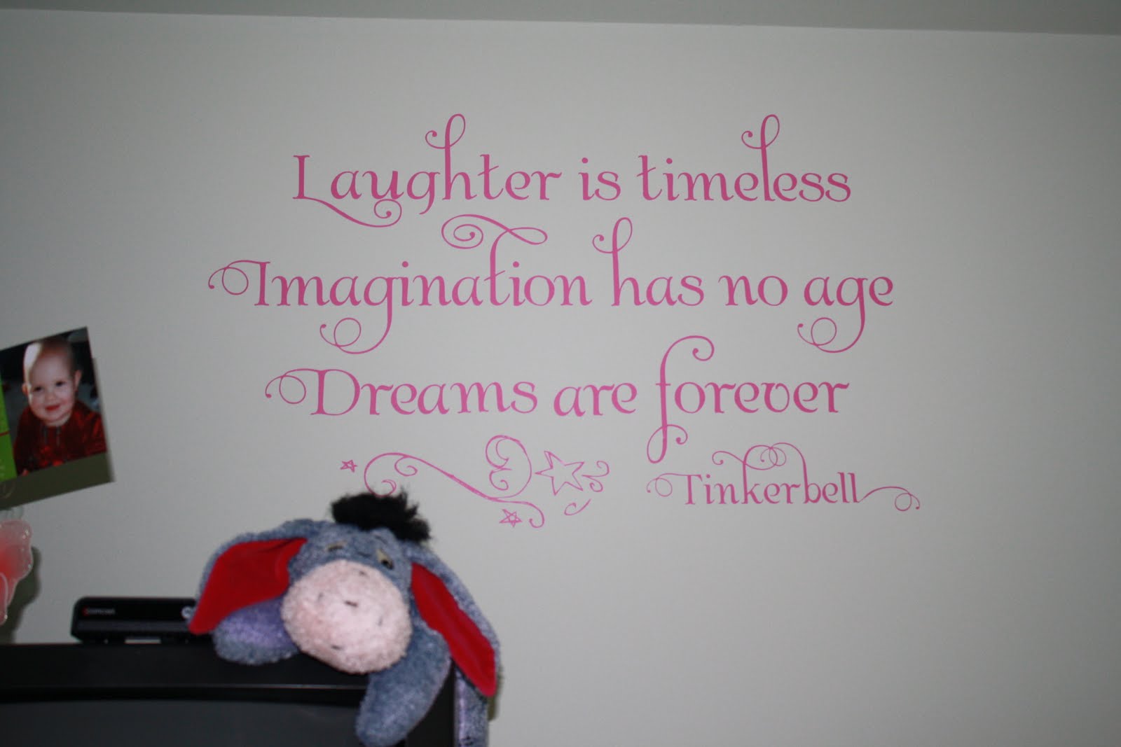 cool cake ideas for teenage girls First, we spruced up the girls' room with this wall quote: