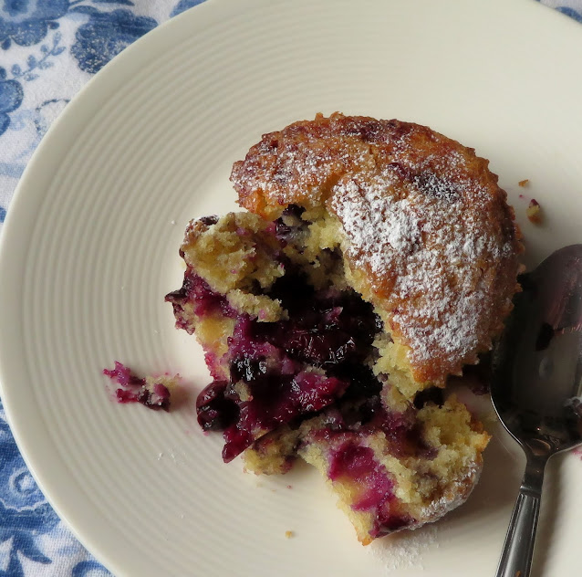 Little Blueberry Puddings