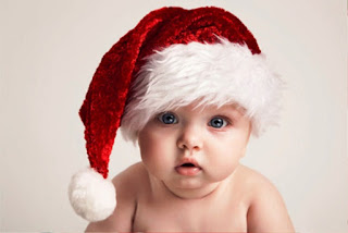 Bayi-natal-topi-santa