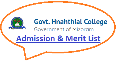 Govt Hnahthial College Merit List