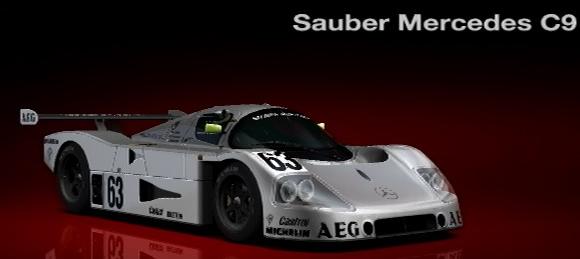 What the title says I have a Sauber Mercedes C9 Race Car available to trade