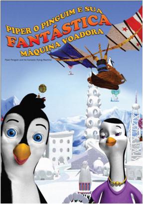 Filme Poster Piper O Pinguim e Sua Fantástica Máquina Voadora DVDRip XviD & RMVB Dublado