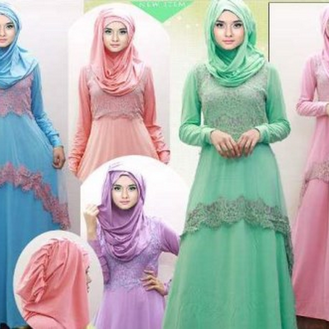 Model Baju Gamis Remaja Terbaru 2020