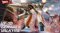 Hasegawa 1/72 VF-1D GERWALK VALKYRIE(65832) English Color Guide & Paint Conversion Chart