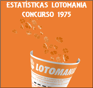Estatísticas lotomania 1975 análises das dezenas