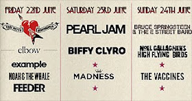 Tom Petty, Bruce Springsteen o Pearl Jam al Isle Of Wight Festival