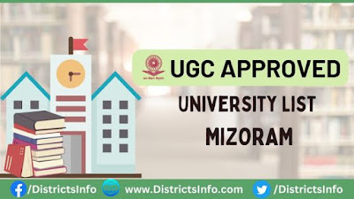 UGC Approved Universities in Mizoram