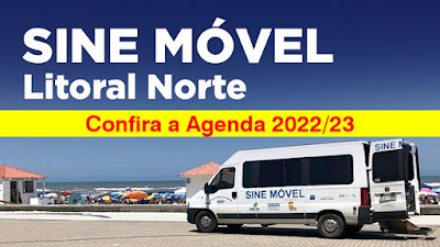 OPERAÇÃO VERÃO: Confira a agenda do Sine Móvel no Litoral