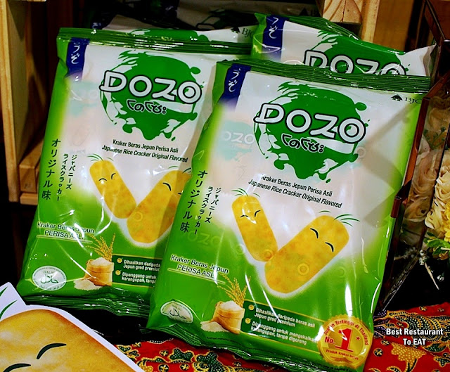 DOZO Japanese Rice Cracker - Original Flavour - Perisa Asli