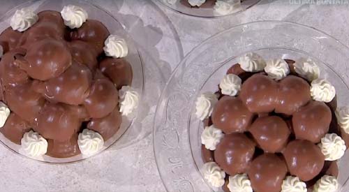 Profiteroles al cioccolato ricetta Sal De Riso