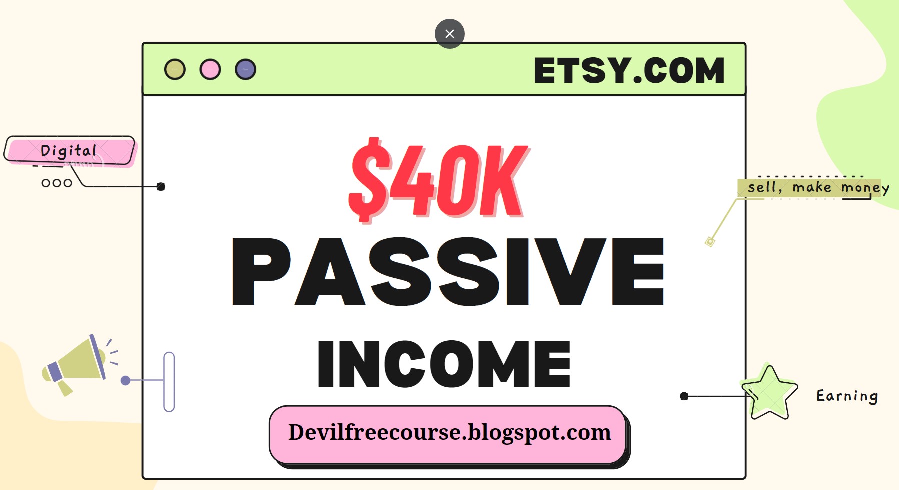 My ETSY $40K~ Passive Income 2023 + HOT Products (Earning Proof) - DevilFreeCourse