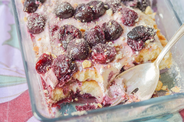 Yogurt and Cherries Tiramisu