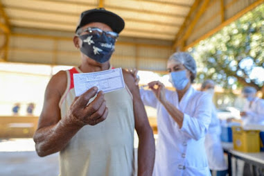 Foto reprodução campanha de vacinação contra a Covid-19