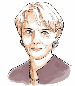 Lucy Kellaway, the Aged Adolescent.