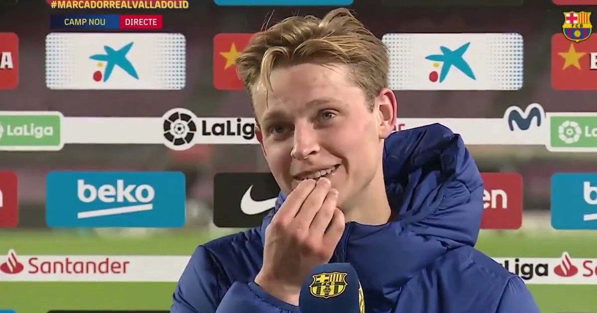 Frenkie de Jong hints at his future as he opens up on Xavi talk