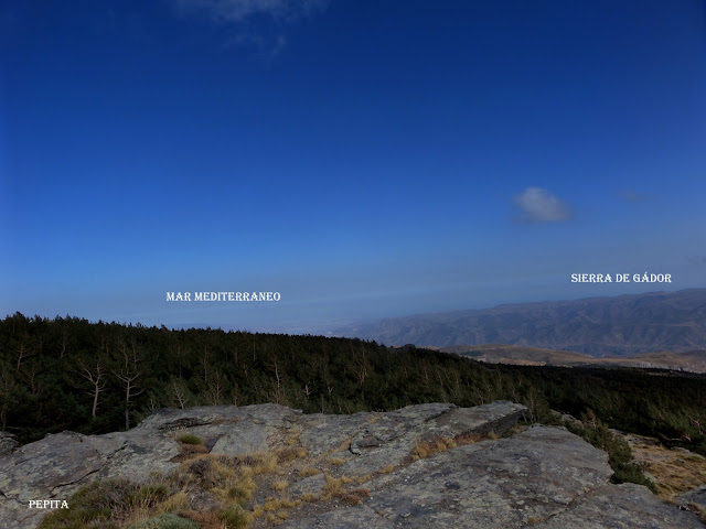 Mirador del cerro del Buitre.Sierra Nevada Almeriense