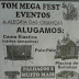 BRINCADEIRAS E DIVERSÃO É COM TOM MEGA FEST EVENTOS!!!