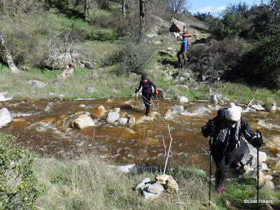 Crossing the North Fork Chalone Creek one more time