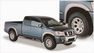 Bushwacker Nissan Titan Extend-A-Fender Flare Set 70902-02 Fender Flares 4 Wheel Parts truck parts, truck accessories