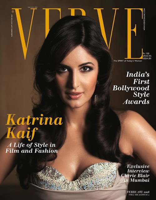 Katrina Kaif on Verve Magazine Cover