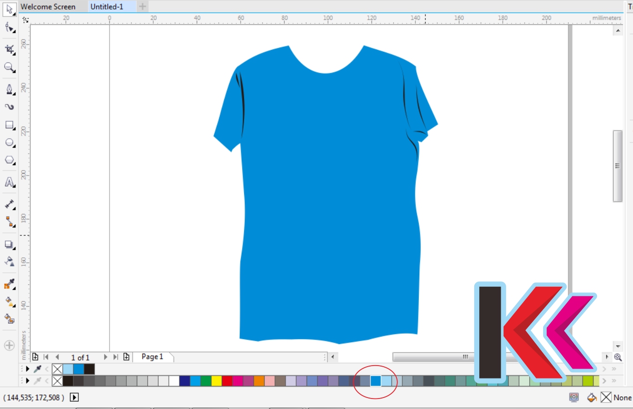 Cara Membuat Desain Baju Dan Kaos Distro Dengan Coreldraw Kito Iso