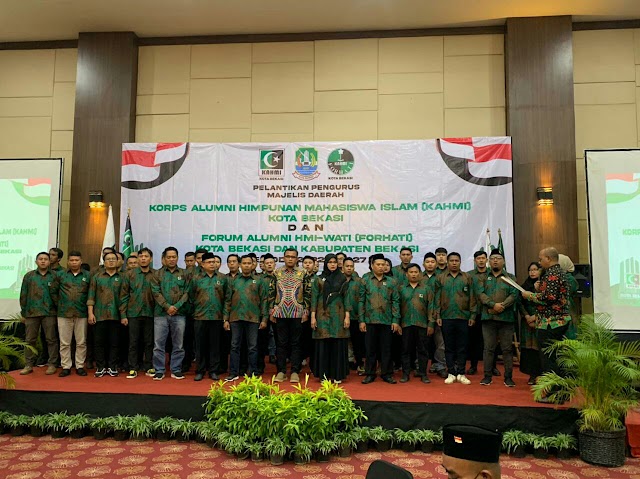 MD KAHMI kota Bekasi Periode 2022 - 2027 Resmi Dilantik