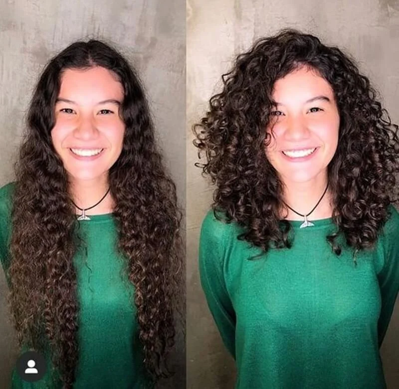 Cortes de Cabelo Femininos Antes e Depois