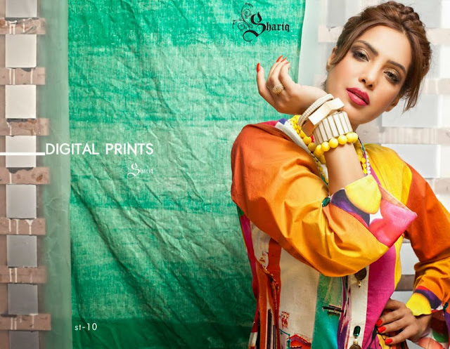 Shariq Digital Prints Lookbook 2013-14