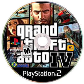 Revivendo a Nostalgia Do PS2: Grand Theft Auto IV PT-BR DVD ISO RIPADO PS2