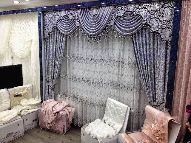 textile curtain manufacturers model 3