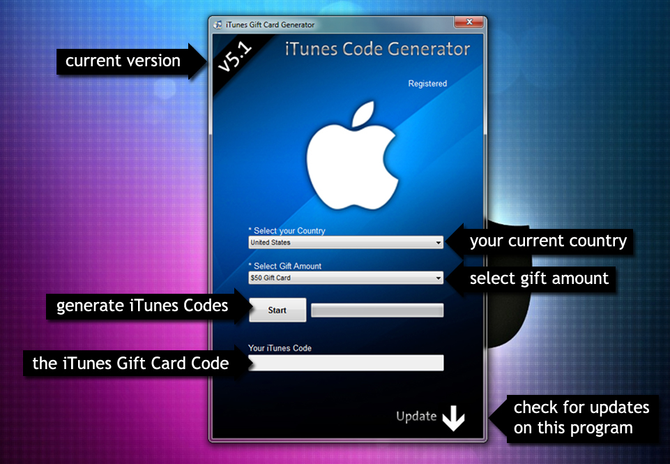 Itunes Gift Card Code Generator 2012 No Survey