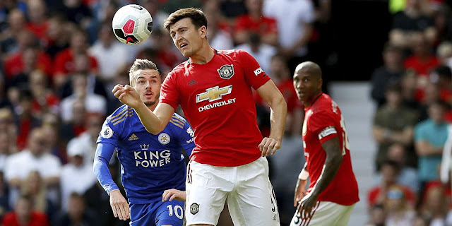 Defeating the former team, Harry Maguire was ecstatic