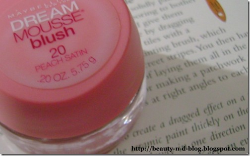 Maybelline Dream Mousse Blush-Peach Satin