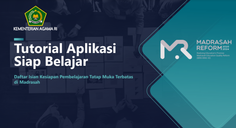 Tutorial Pengisian Aplikasi Siap Belajar Kemenag Kesiapan PTM Terbatas di Madrasah