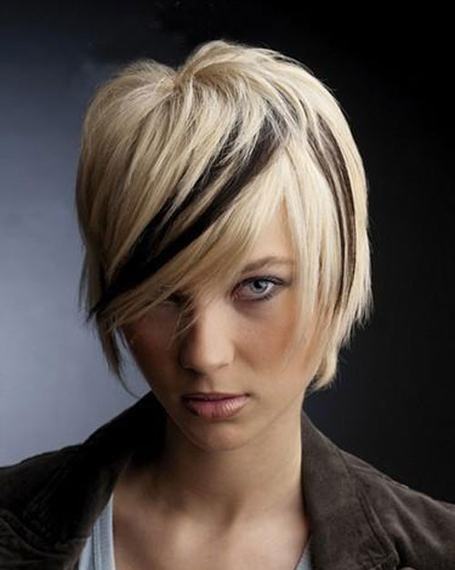 cute short hairstyles blonde