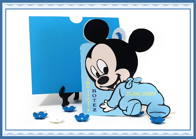 invitatii botez mickey mouse