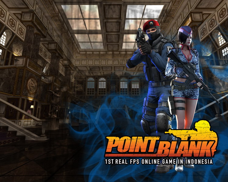 point blank indonesia lucu. logo point blank indonesia.