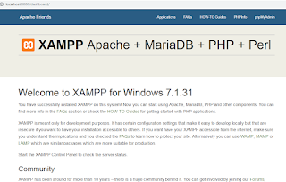 cara install xampp di windows