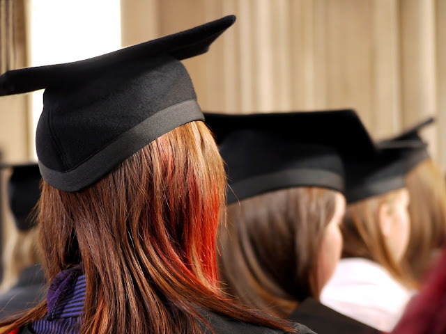 Photo by Brett Jordan on Unsplash Graduates wearing caps